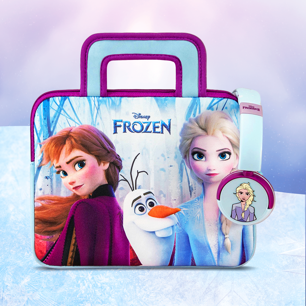 Disney Frozen Travel Bundle - Carry Bag and Headphones – Pebble