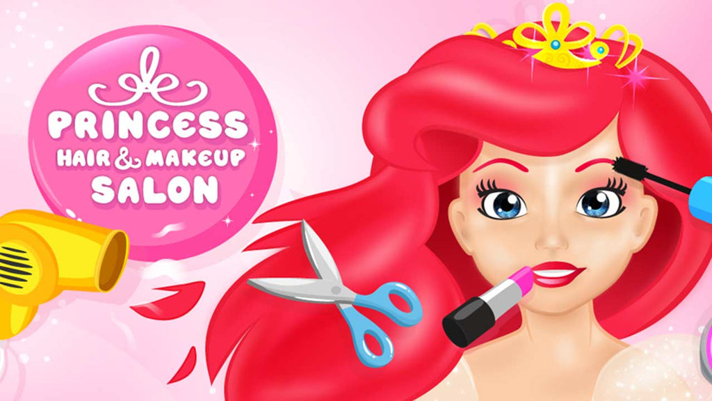 Princess Hair and Makeup Salon Game Pebble Gear US Disney Kids Tablet